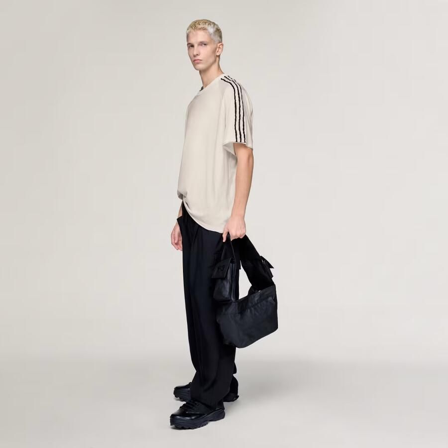 Adidas Y-3 Raw Edge 3-Stripes T-shirt met Korte Mouwen - Foto 3