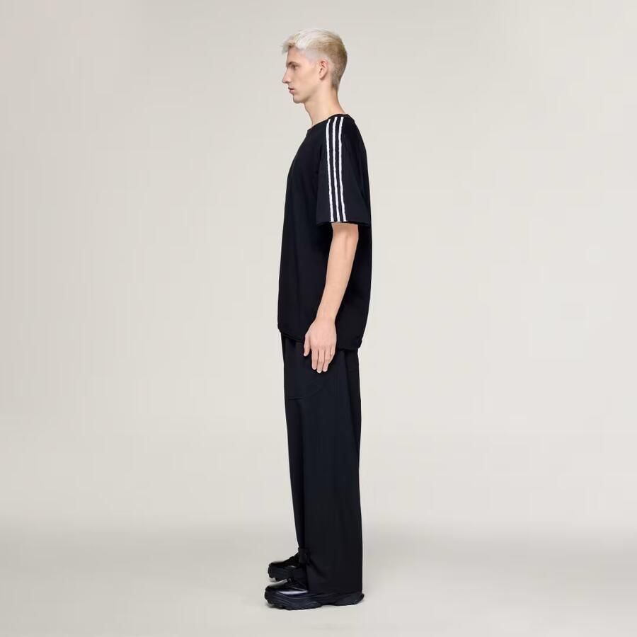 Adidas Y-3 Raw Edge 3-Stripes T-shirt met Korte Mouwen - Foto 2