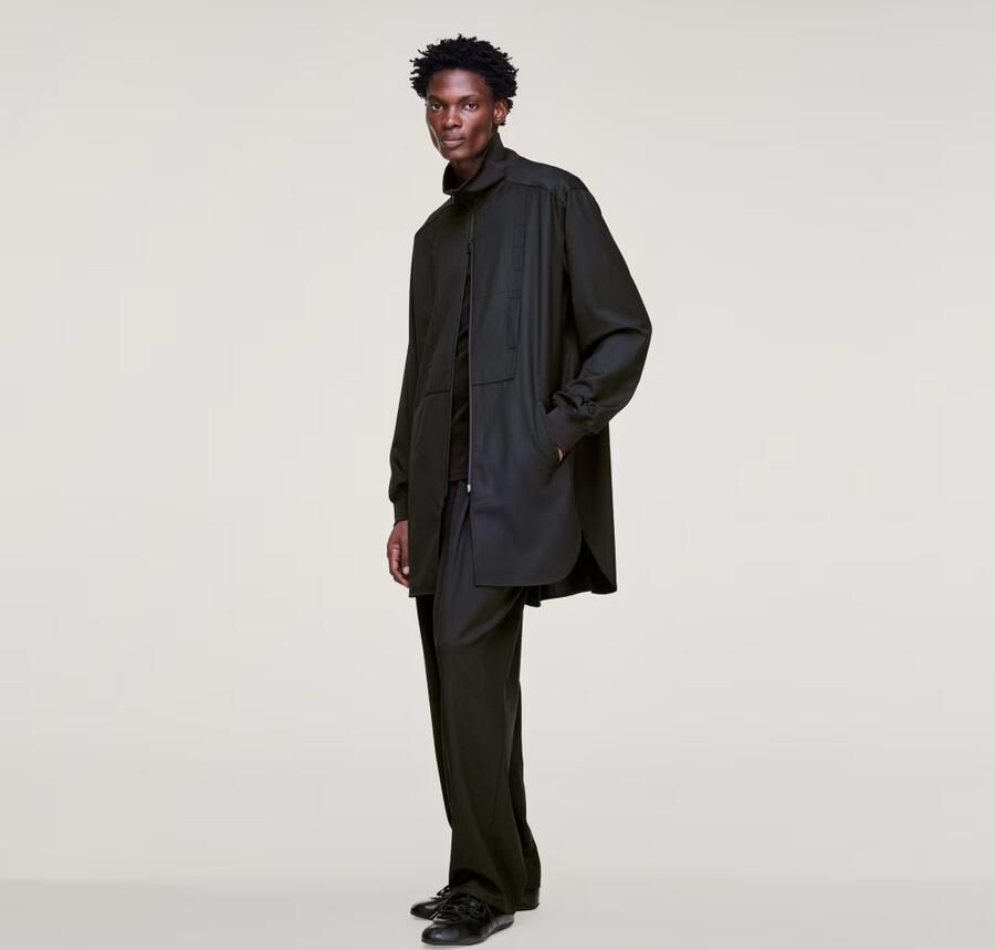 Adidas Y-3 Refined Wool Long Sportjack - Foto 3