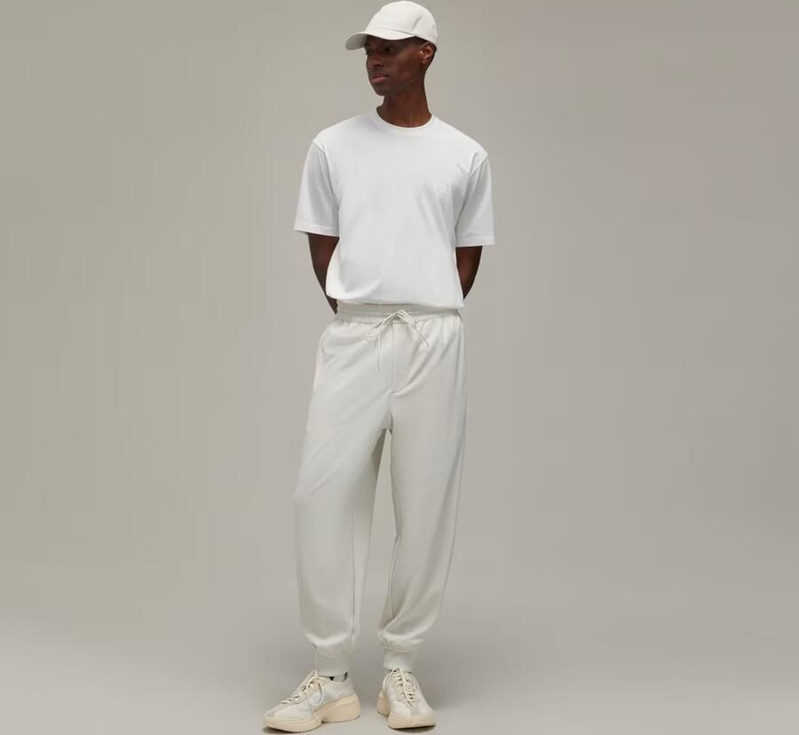 Y-3 Korte Mouw Logo T-shirt Regular Fit White Heren - Foto 4