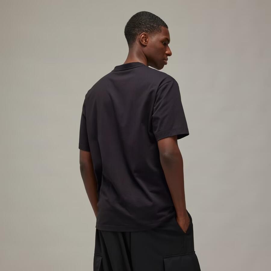 Y-3 Katoenen T-shirt met Toon-op-Toon Print Black Heren - Foto 5