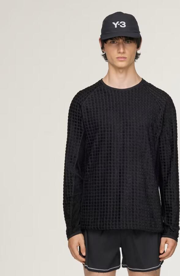 Adidas Y-3 REVERSIBLE RUNNING LONG SLEEVE T-Shirt