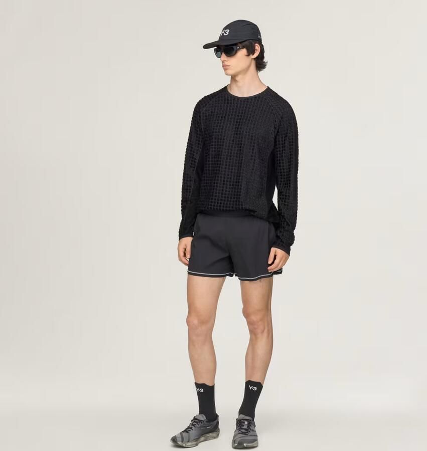 Adidas Y-3 REVERSIBLE RUNNING LONG SLEEVE T-Shirt - Foto 4