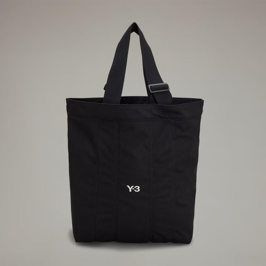 Y-3 Shopper tas met logo Black Unisex