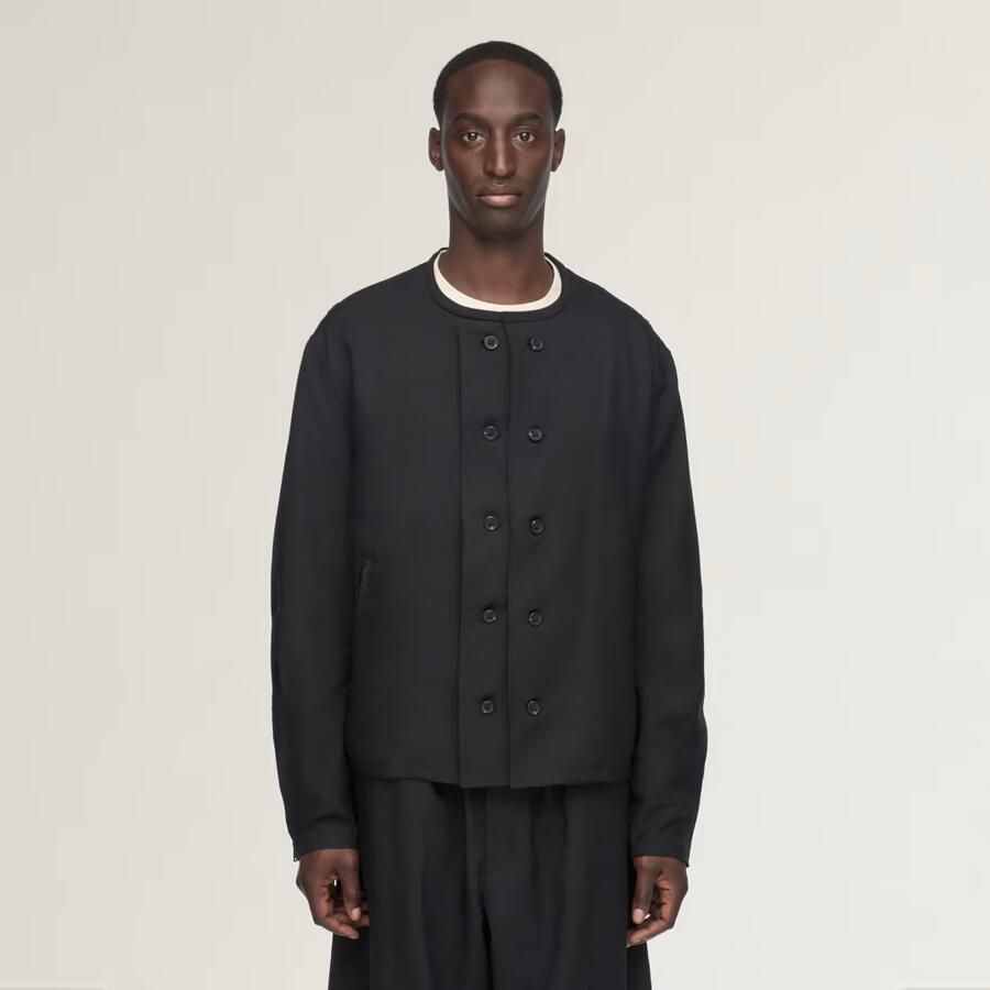 Adidas Y-3 SPORT UNIFORM ADAPTIVE COLLARLESS BLOUSON