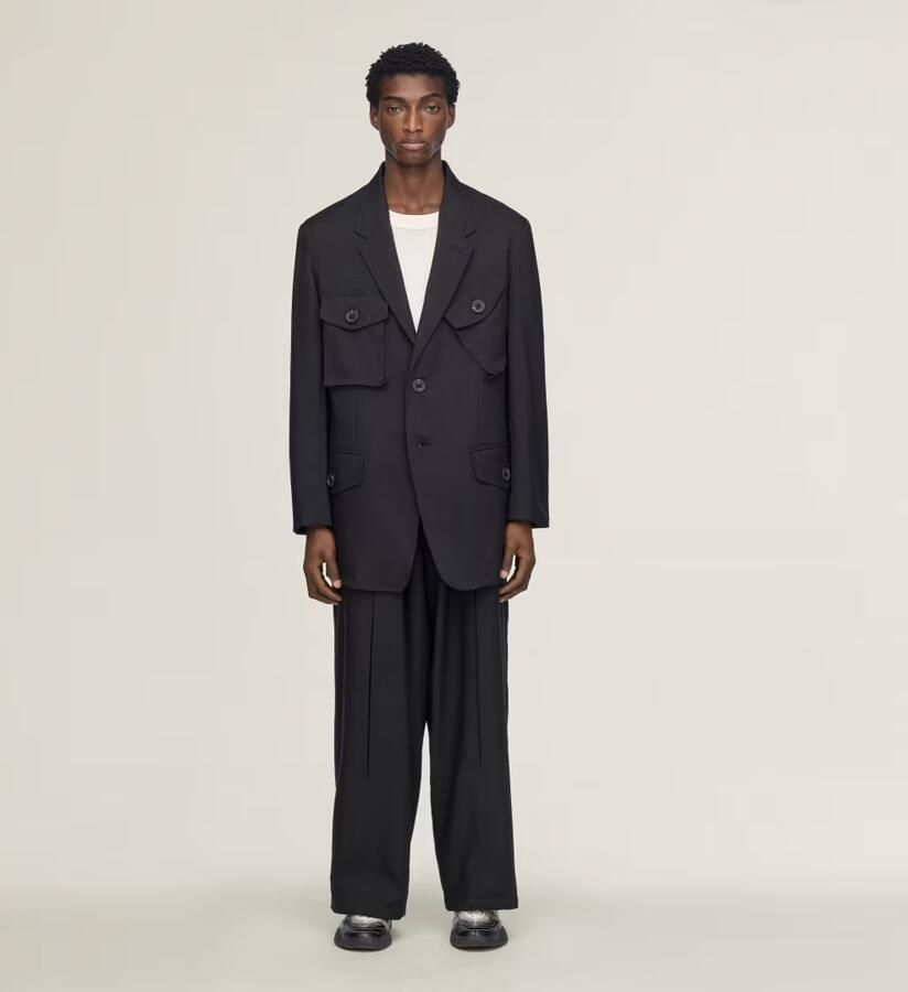 Adidas Y-3 Sport Uniform Box Pleated Broek