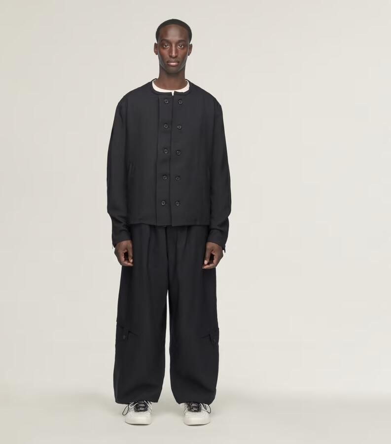 Adidas Y-3 SPORT UNIFORM BROEK MET VERSTELBARE LENGTE