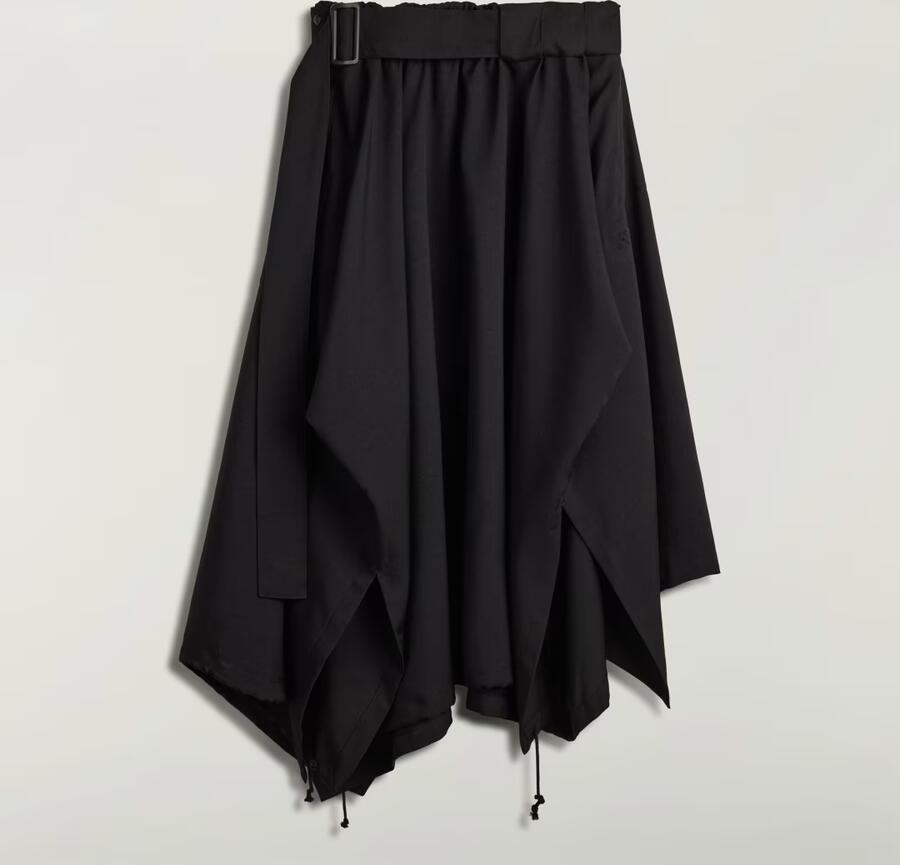 Adidas Y-3 SPORT UNIFORM ROK MET VERSTELBARE LENGTE - Foto 4
