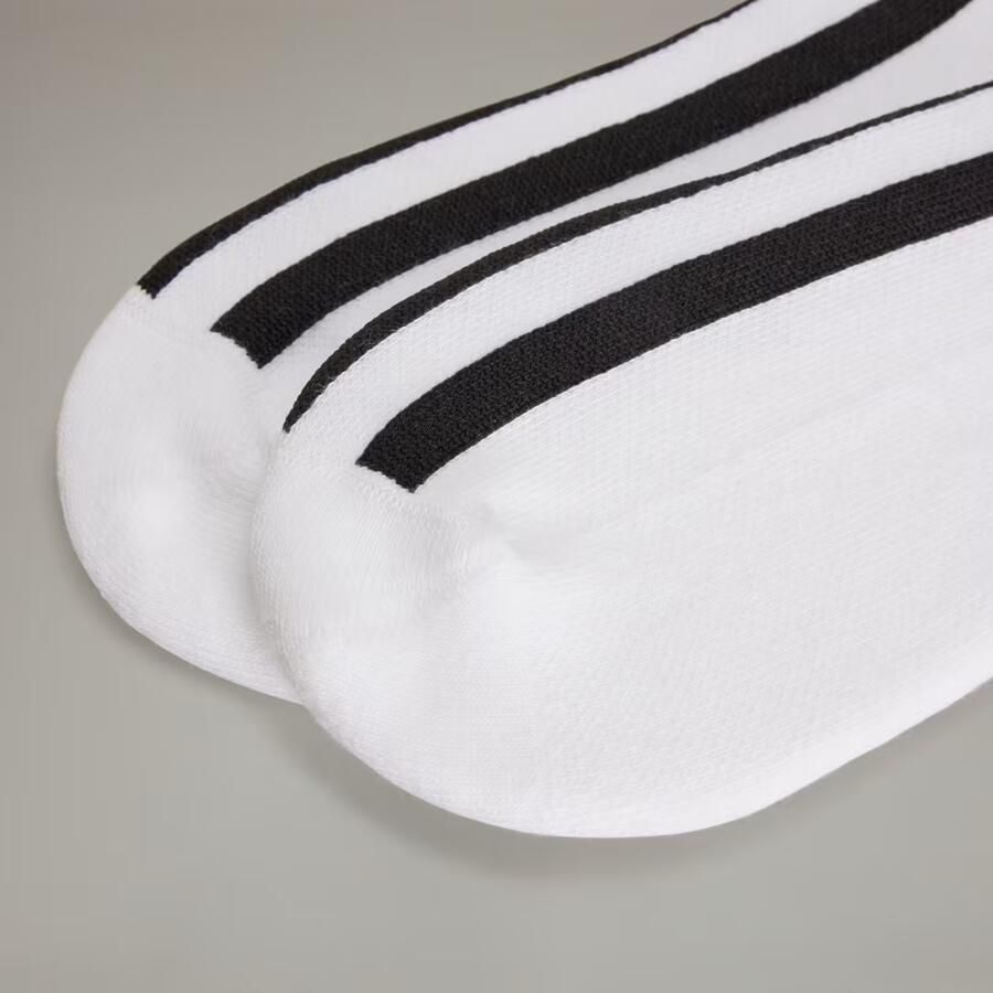 Y-3 Gestreepte sokken White