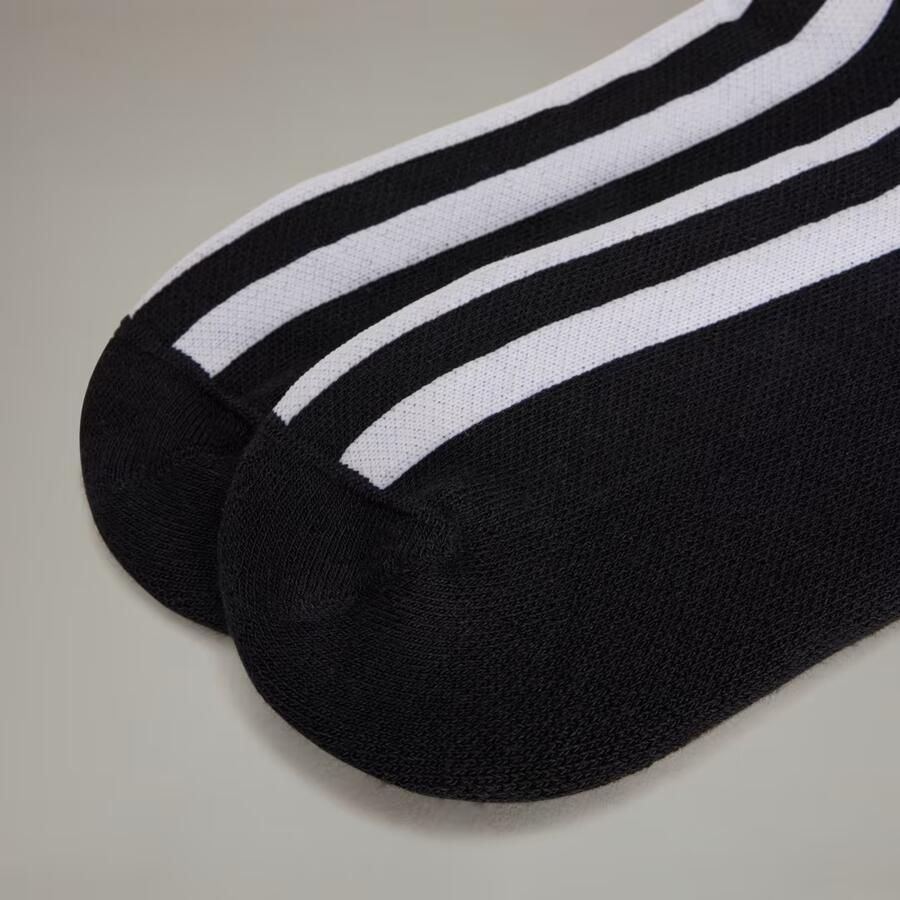Y-3 Gestreepte sokken Black