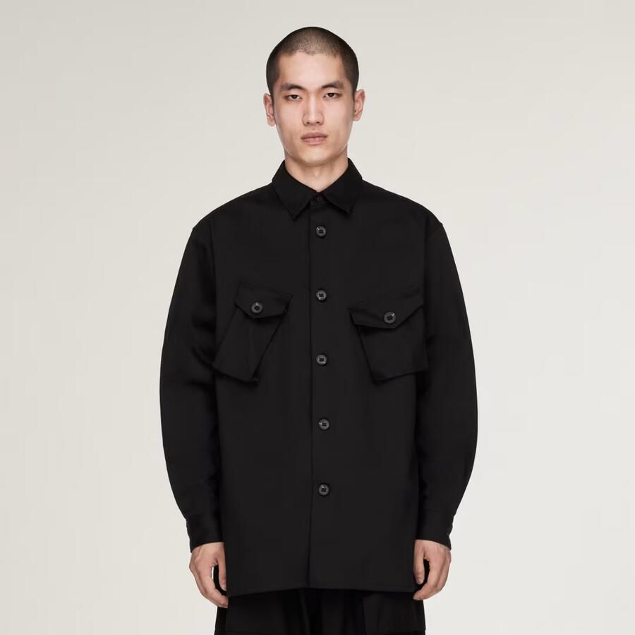 Adidas Y-3 TWILL UTILITY OVERHEMD