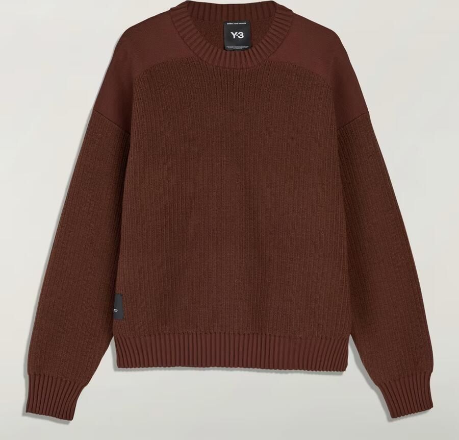 Adidas Y-3 UT Gebreide Sweater met Ronde Hals - Foto 2