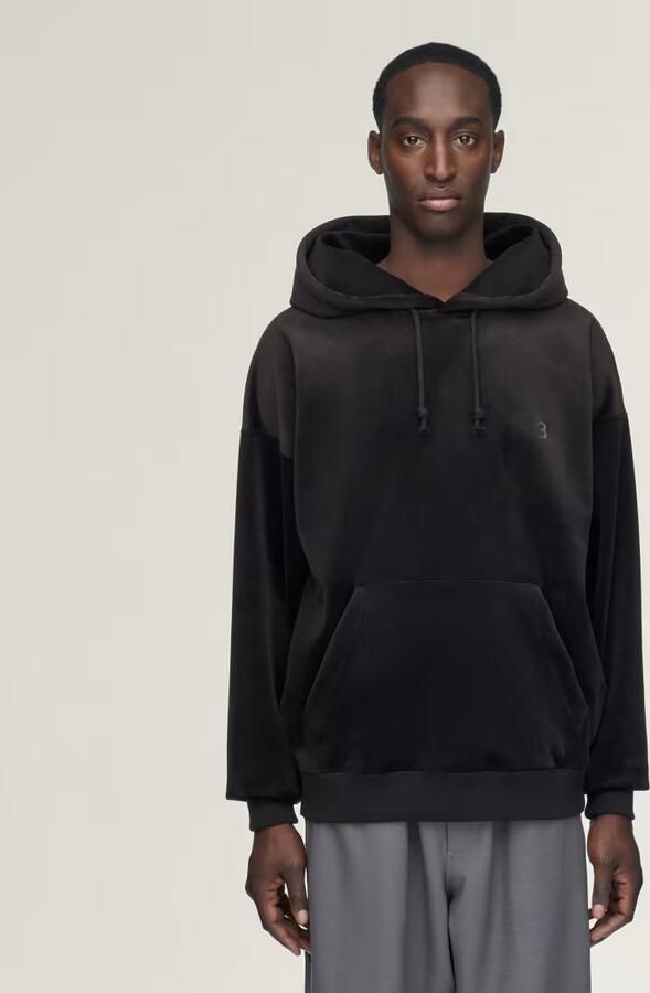 Adidas Y-3 VELVET CORDUROY HOODIE