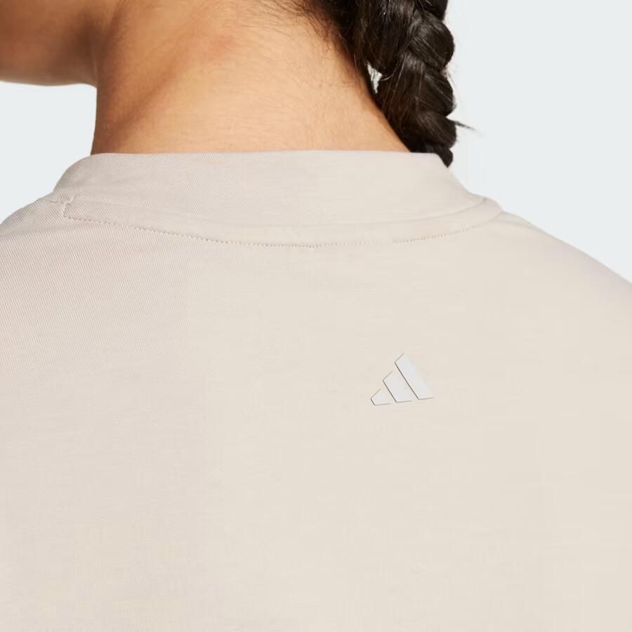 Adidas Sweaters Sweatshirt Yoga Cover Up beige - Foto 2