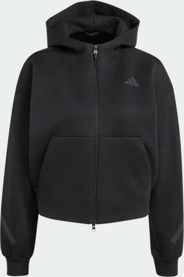 Adidas Z.N.E. CROPPED SWEATSHIRT MET LANGE RITSSLUITING - Foto 4
