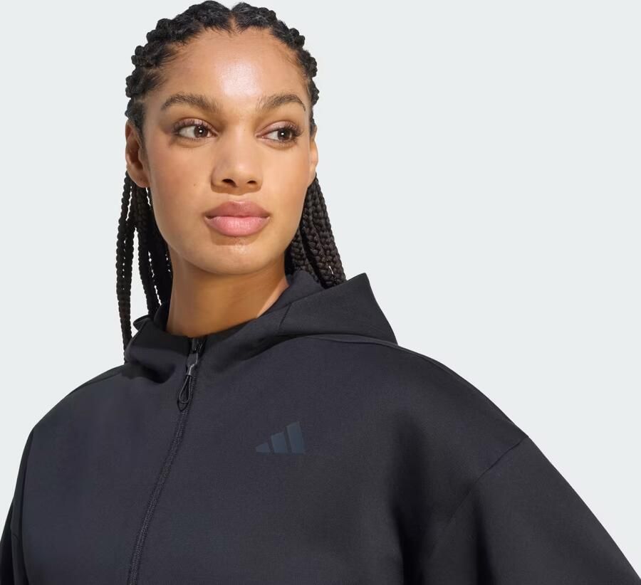 Adidas Z.N.E. CROPPED SWEATSHIRT MET LANGE RITSSLUITING - Foto 3