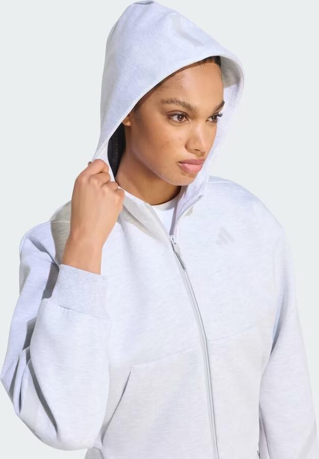 Adidas Z.N.E. CROPPED SWEATSHIRT MET LANGE RITSSLUITING - Foto 3