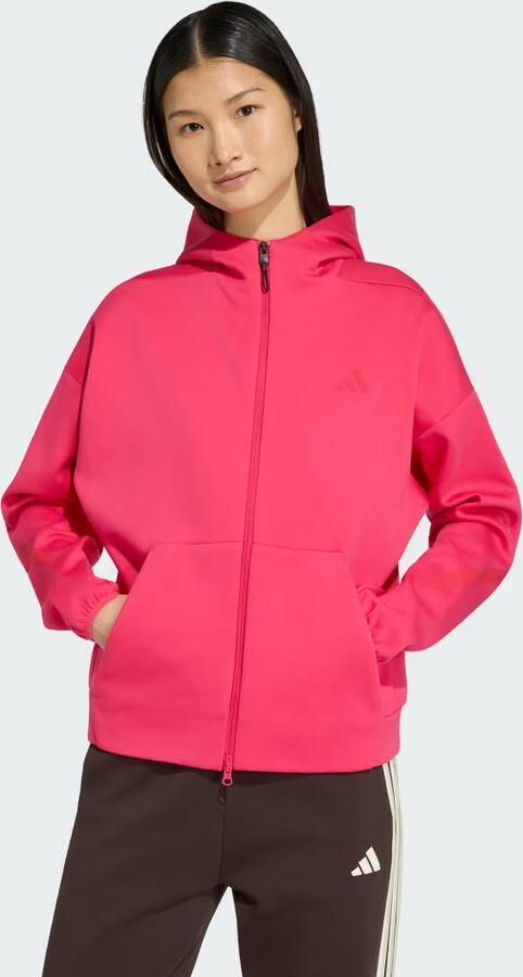 Adidas Z.N.E. HOODIE MET LANGE RITSSLUITING