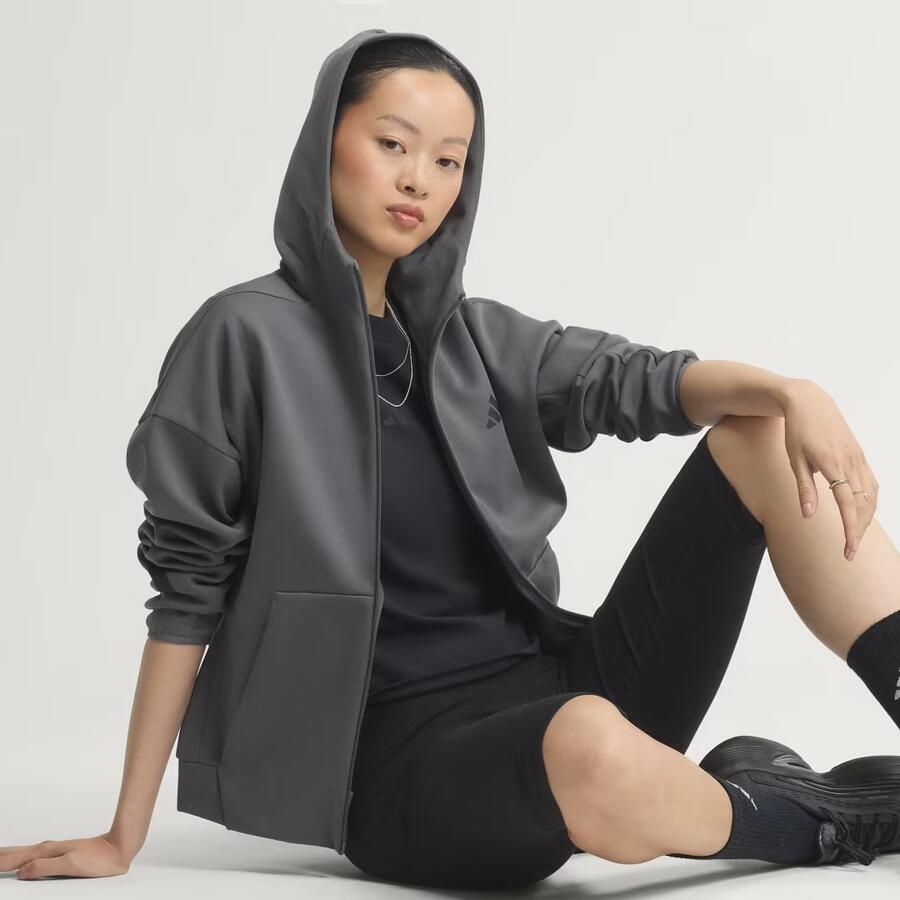 Adidas Z.N.E. HOODIE MET LANGE RITSSLUITING
