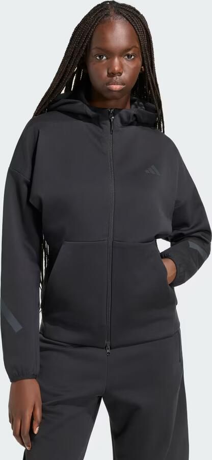 Adidas Z.N.E. HOODIE MET LANGE RITSSLUITING