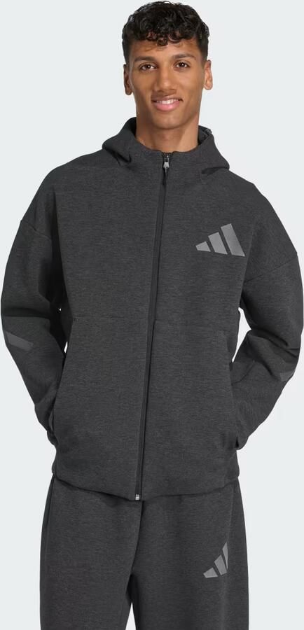 Adidas Z.N.E. Premium Hoodie met Rits - Foto 6