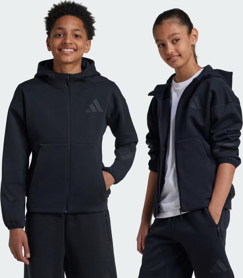Adidas Z.N.E. Sportjack met Capuchon en Lange Rits - Foto 6
