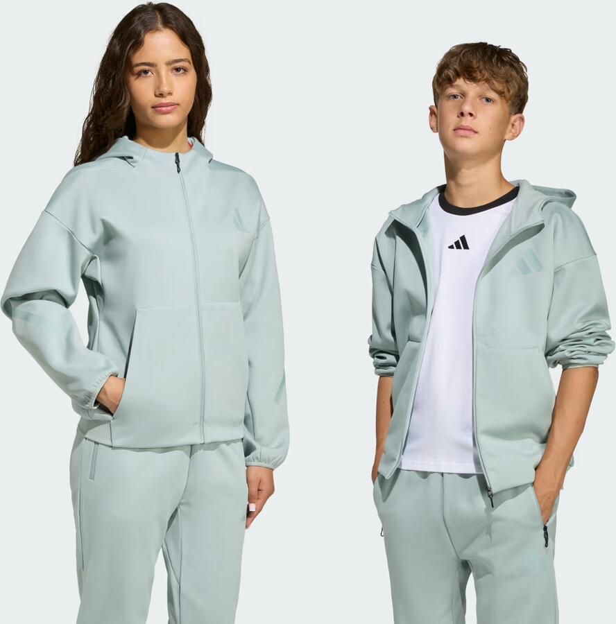 Adidas Z.N.E. Sportjack met Capuchon en Lange Rits