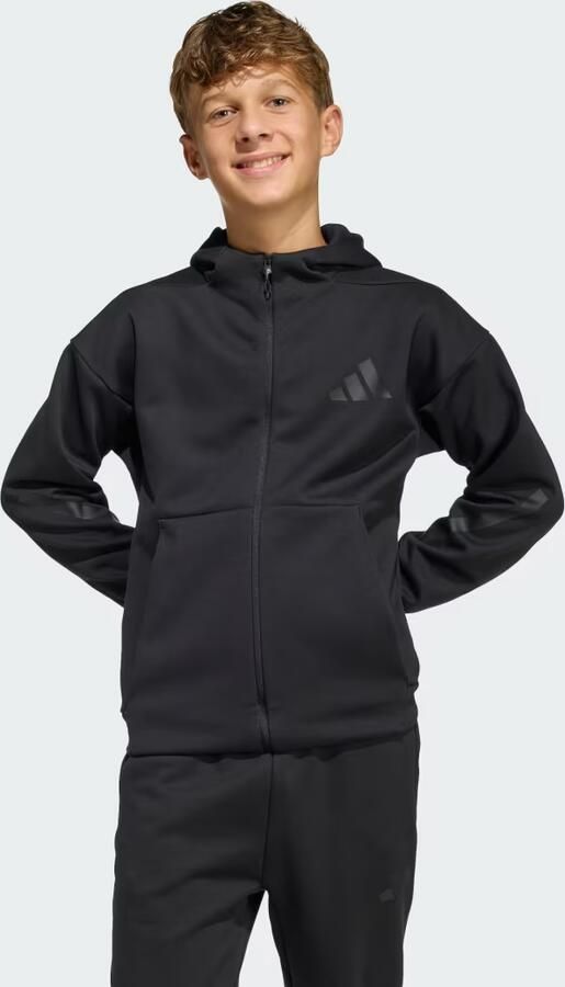 Adidas Z.N.E. Sportjack met Capuchon en Lange Rits - Foto 5