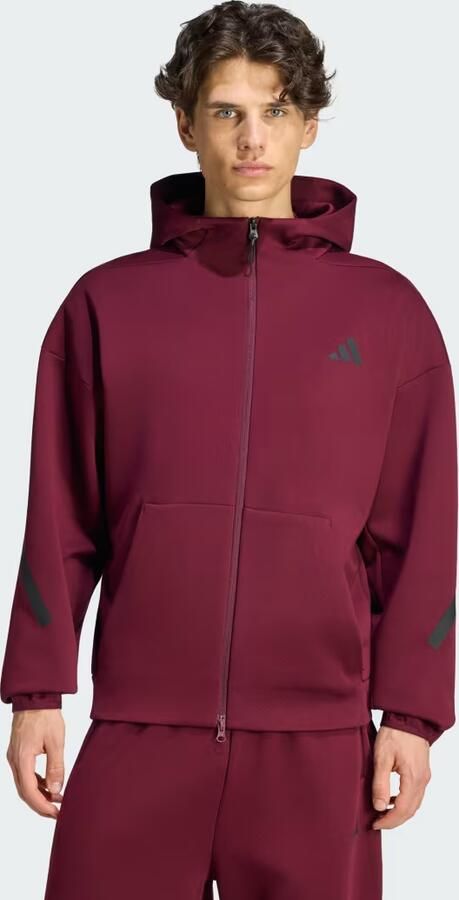 Adidas Z.N.E. Sportjack met Lange Ritssluiting