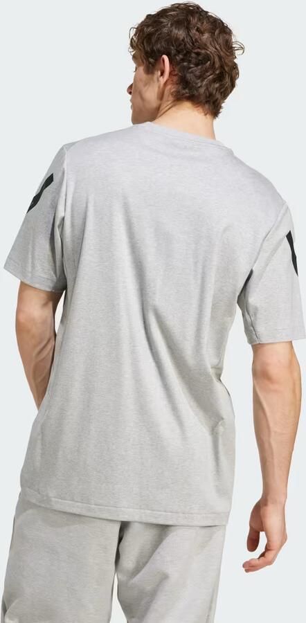 Adidas Z.N.E. T-shirt Grijs- Heren Grijs - Foto 5