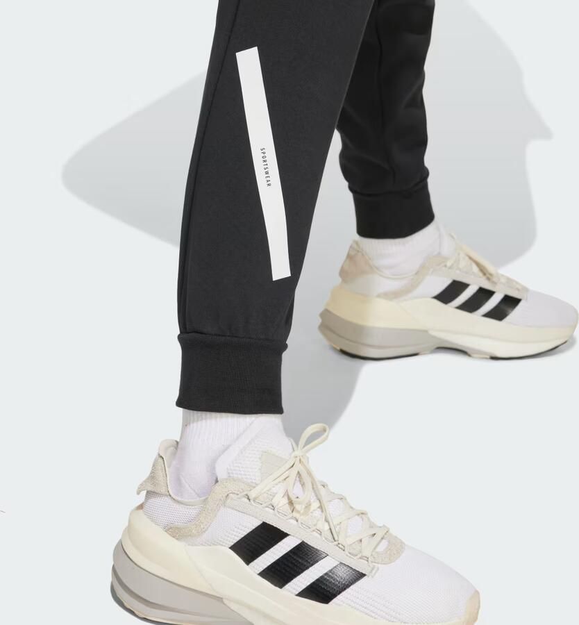 Adidas Z.N.E. Tapered-Leg Broek Kids Zwart