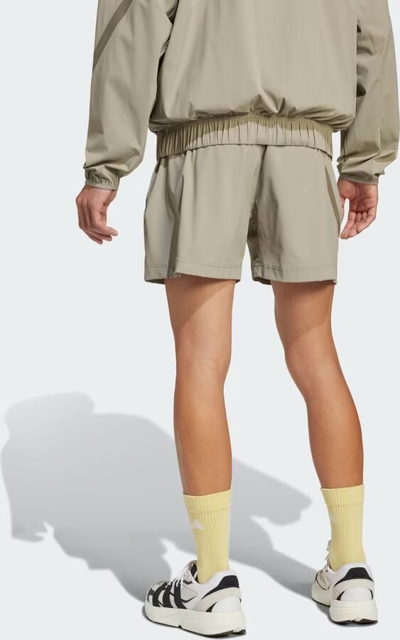 Adidas Z.N.E. Woven Short Beige- Heren Beige - Foto 3