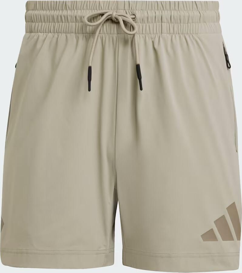 Adidas Z.N.E. Woven Short Beige- Heren Beige - Foto 2