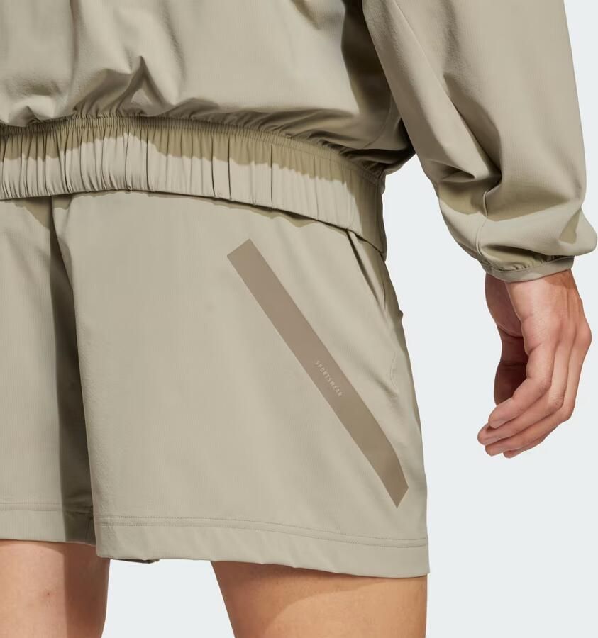 Adidas Z.N.E. Woven Short Beige- Heren Beige