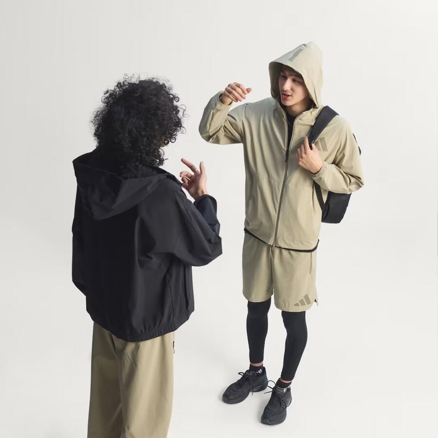 Adidas Sportswear trainingsjack met capuchon en logoprint - Foto 2