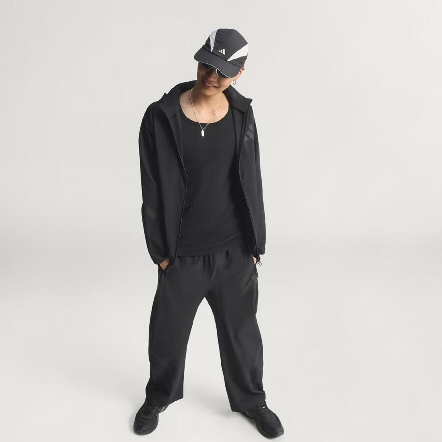 Adidas Sportswear Regular fit Jack met Capuchon - Foto 5