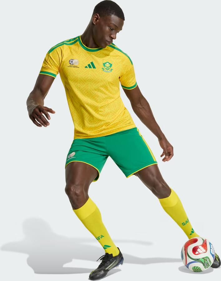 Adidas South Africa 2026 Home Shirt Geel- Heren Geel - Foto 3