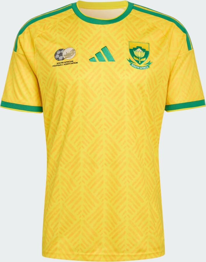 Adidas South Africa 2026 Home Shirt Geel- Heren Geel - Foto 4