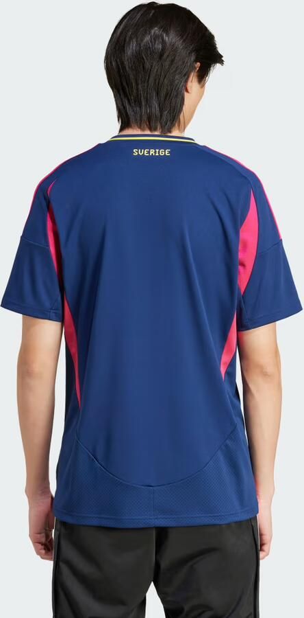 Adidas Sweden 2024 Away Shirt Team Navy Blue 2- Heren Team Navy Blue 2 - Foto 3