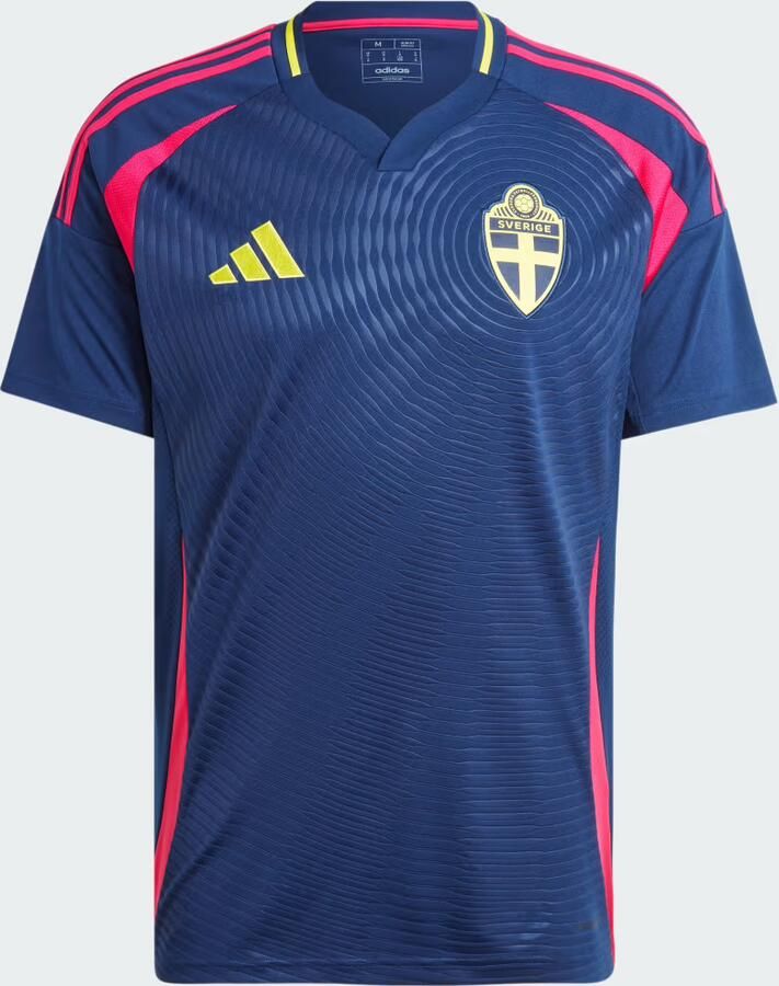 Adidas Sweden 2024 Away Shirt Team Navy Blue 2- Heren Team Navy Blue 2 - Foto 2
