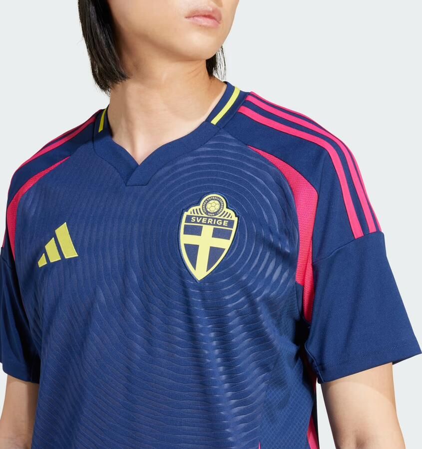 Adidas Sweden 2024 Away Shirt Team Navy Blue 2- Heren Team Navy Blue 2