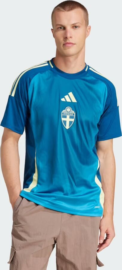 Adidas Zweden 25 (Vrouwenelftal) Uitshirt Blauw- Heren Blauw - Foto 5