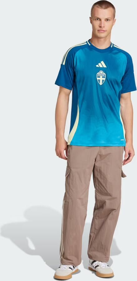 Adidas Zweden 25 (Vrouwenelftal) Uitshirt Blauw- Heren Blauw - Foto 2