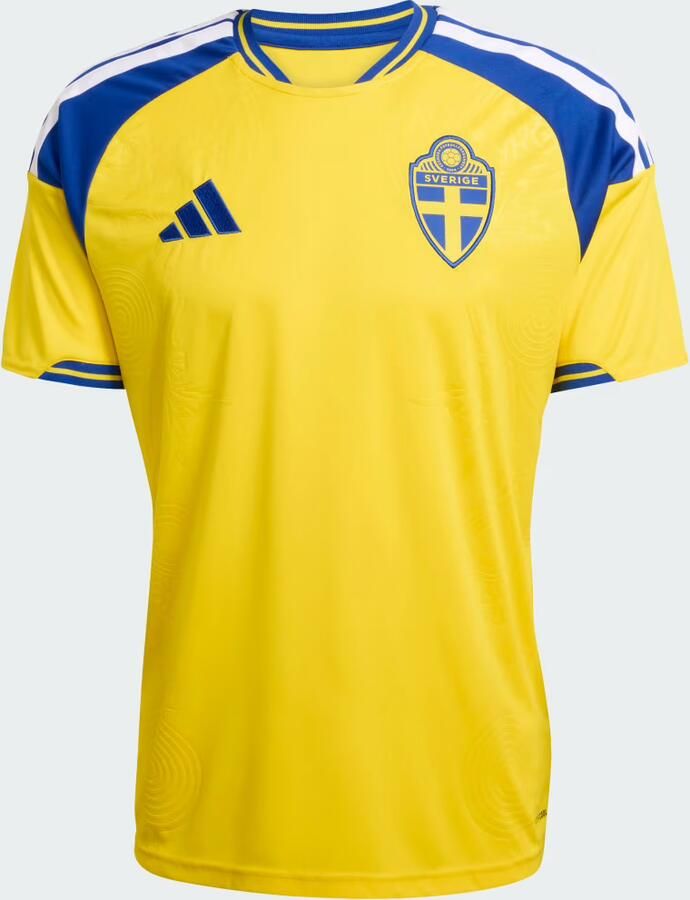 Adidas Sweden 2026 Home Shirt Geel- Heren Geel - Foto 3