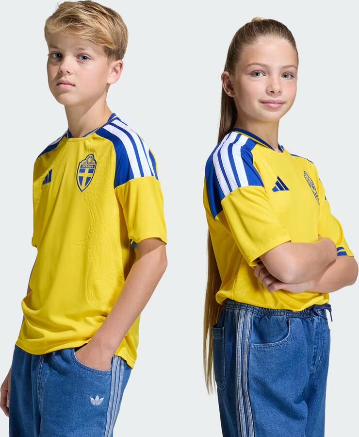 Adidas Zweden 26 Thuisshirt Kids