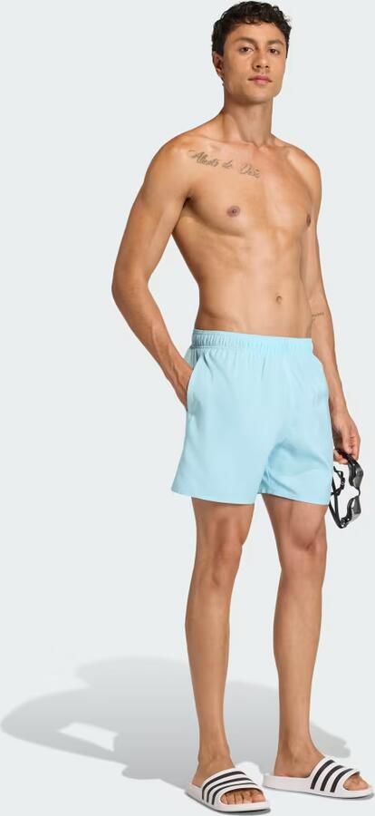Adidas Performance zwemshort lichtblauw - Foto 7