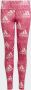 Adidas Sportswear AEROREADY Designed to Move Brand Love Lange Legging - Thumbnail 1