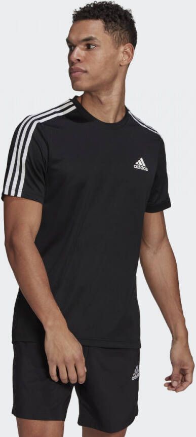 Adidas Performance AEROREADY Designed To Move Sport 3-Stripes T-shirt