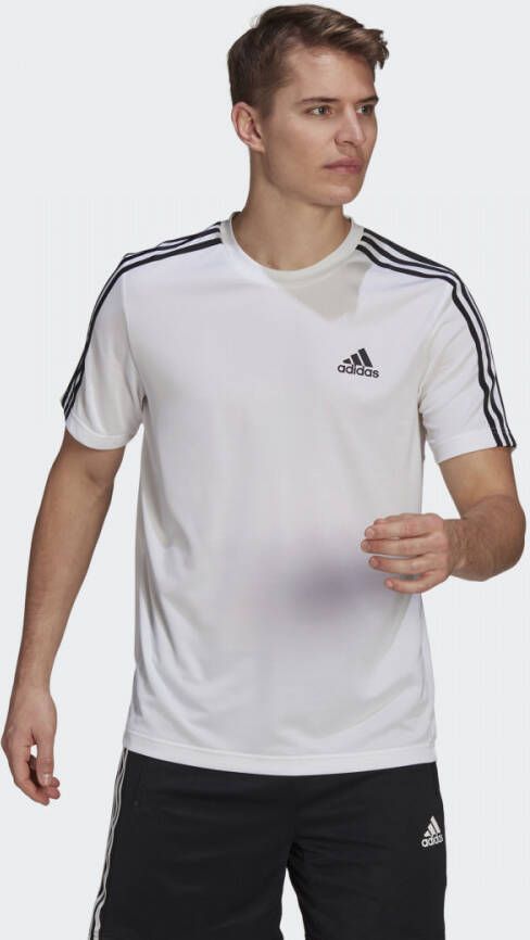 Adidas Performance AEROREADY Designed To Move Sport 3-Stripes T-shirt