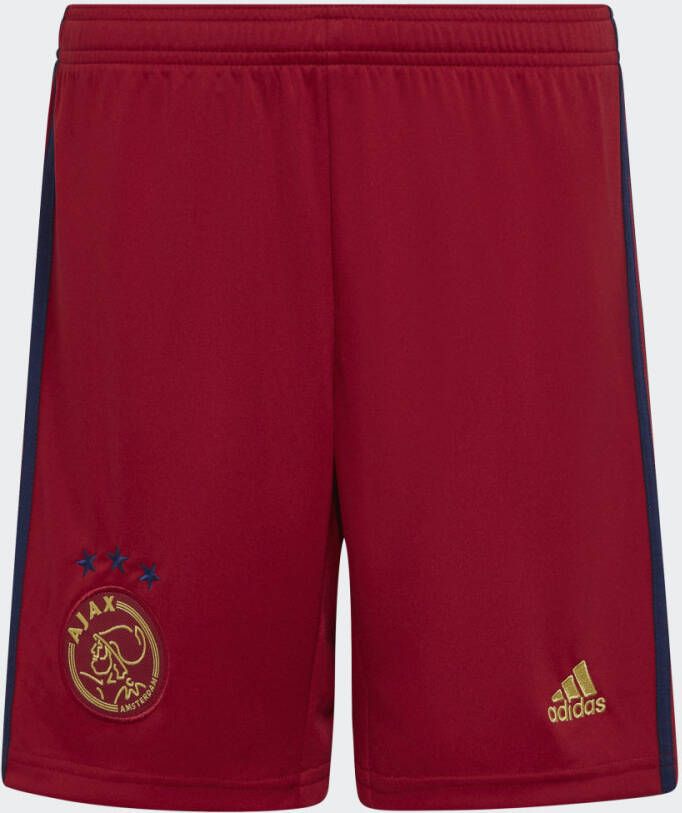 Adidas ajax amsterdam uitsshort 22 23 rood kinderen